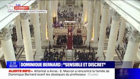 La famille de Dominique Bernard remercie "toutes les personnes qui se sont rassemblées à travers la France"