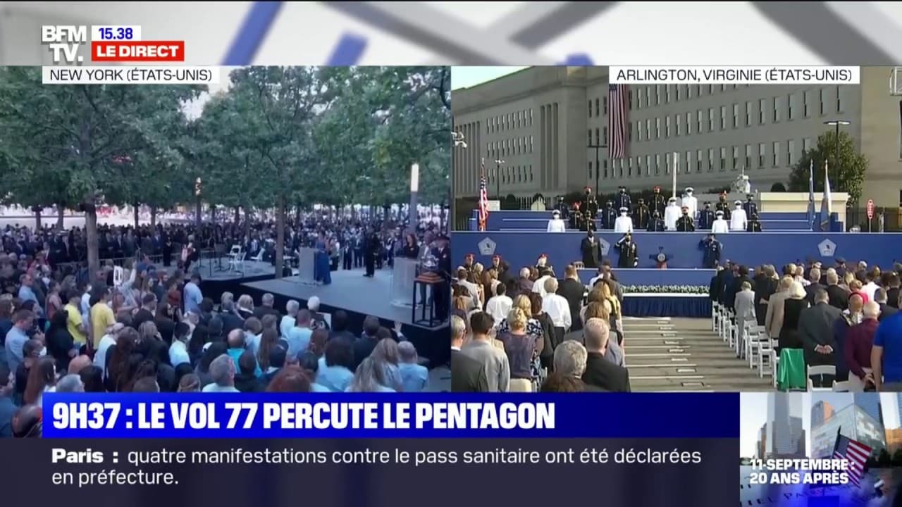 Hommage aux victimes du 11-Septembre: une minute de silence à New York