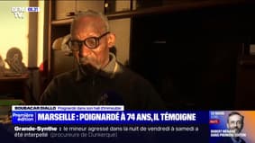 Marseille: Boubacar, 74 ans, a été poignardé par des jeunes dans son hall d'immeuble, il témoigne