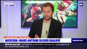 J'aime mes jeux du mercredi 6 décembre - Natation : Marc-Antoine Olivier qualifié