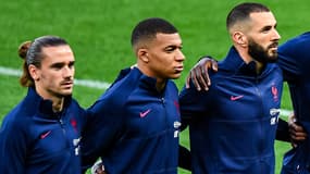 Griezmann, Mbappé et Benzema