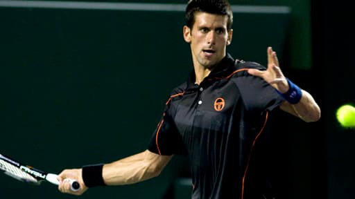 Novak Djokovic en mars 2011