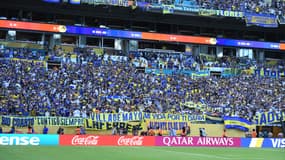Des supporters de Boca Juniors à la Coupe du monde des clubs, le 18 juin 2025