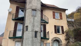 Un immeuble dans le Dévoluy (Hautes-Alpes).