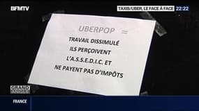 Les taxis se mobilisent contre l'arrivée d'Uber 