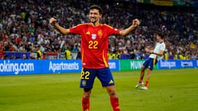 Jesus Navas lors de la demi-finale de l'Euro face à la France, le 9 juillet 2024.