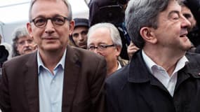 Jean-Luc Mélenchon et Pierre Laurent vont se croiser dans les allées de la fête de l'Humanité 2014 qui se déroule de vendredi à dimanche à La Courneuve.