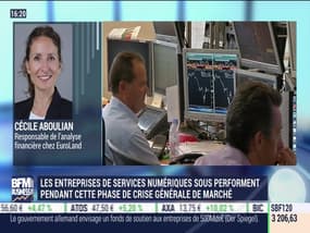 Cécile Aboulian (EuroLand): Les entreprises de services numériques sous performent pendant cette phase de crise générale de marché - 20/03