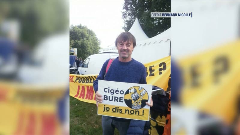 Nicolas Hulot à Bure