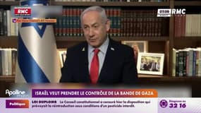 Benyamin Netanyahou annonce vouloir contrôler la bande de Gaza