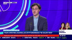 Pour Christine Lagarde les cryptomonnaies “ne valent rien”