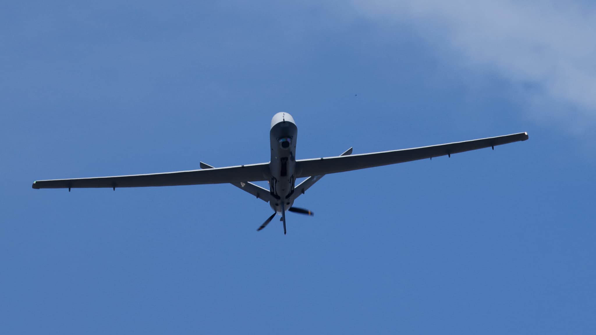 Russia says it intercepted two US drones near Crimea