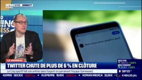 Après le bannissement de Donald Trump de sa plateforme, Twitter chute de 6% en bourse