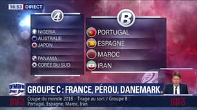 Mondial 2018 : On connait les adversaires de la France (Groupe C) :  Australie; Perou; Danemark