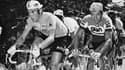 Merckx et Poulidor, en 1974