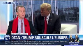 ÉDITO - "Trump est tendre avec Macron parce qu'il veut affaiblir l'Europe"
