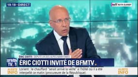 Eric Ciotti à propos de Marine Le Pen: "Les Français ne confieront pas le pays à n'importe qui"