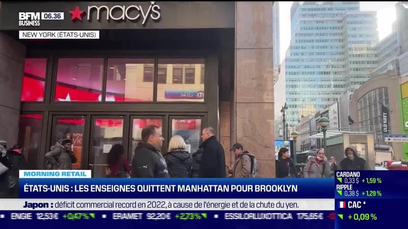 Morning Retail : Etats-Unis, les enseignes quittent Manhattan pour Brooklyn, par Noémie Wira - 19/01