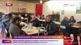Ces associations viennent en aide aux sans-abris