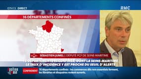 La Seine-Maritime confinée: "On est suspendus aux lèvres du Président de la République qui décide tout tout seul. La République est abimée" déplore Sébastien Jumel, député PCF de Seine-Maritime