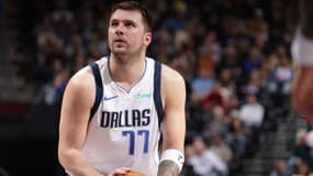 Luka Doncic lors match des Dallas Mavericks contre le Utah Jazz - le 14/11/2024