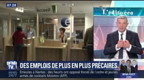 Des emplois de plus en plus précaires