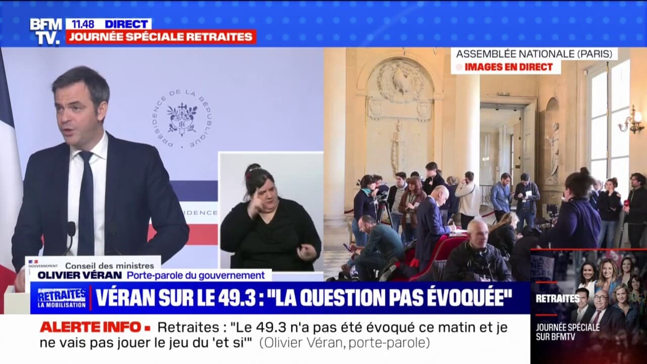 Olivier Véran : "Les échanges entre les syndicats et le gouvernement n ...