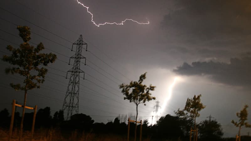 D'importants orages ont frappé l'est du pays ce mardi 11 juillet 2023.  PHOTO D'ILLUSTRATION