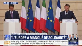 Crise migratoire : "Le système actuel ne marche pas", affirme Emmanuel Macron