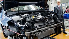 Matthias Mueller, le directeur général du constructeur allemand Volkswagen, le 21 octobre 2015.