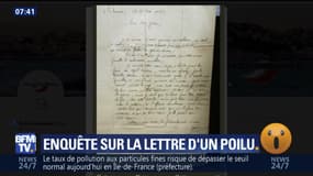 La police utilise Twitter pour enquêter sur la lettre d'un poilu