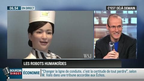 La chronique d'Anthony Morel : Quand les robots prennent la forme des humains - 25/08