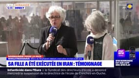 "Je ne veux pas que ça se reproduise": la mère d'une jeune femme exécutée en Iran appelle les jeunes Français à se battre pour la paix au forum Normandie pour la paix
