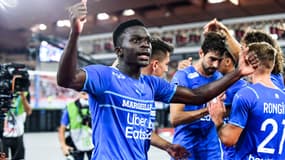 Bamba Dieng après son doublé avec l'OM