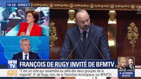 Discours de politique générale: François de Rugy est l’invité de Ruth Elkrief
