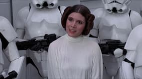 Carrie Fisher dans Star Wars épisode IV