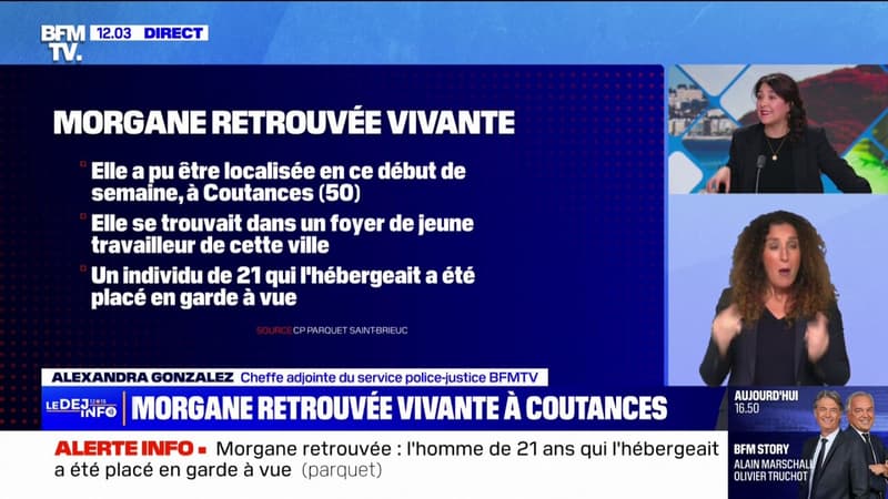 Morgane, 13 ans, retrouvée vivante à Coutances: ce que l'on sait