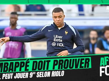 Equipe de France : "Mbappé doit encore prouver qu'il peut jouer 9" juge Riolo