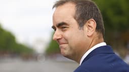 Sébastien Lecornu à Paris le 14 juillet 2025
