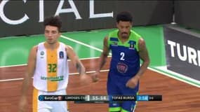 Résumé : Limoges-Bursa (89-81) – EuroCup