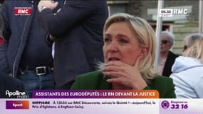 Le RN devant la justice: "Je ne suis pas inquiète, nous sommes totalement innocents" affirme Marine Le Pen