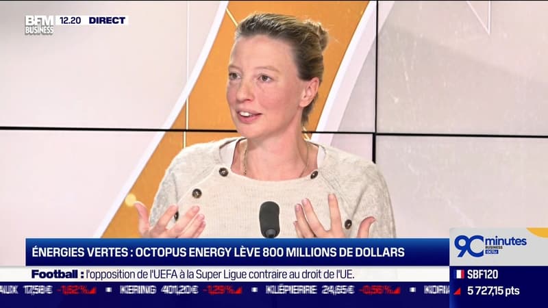 Céline Stein (Octopus Energy) : Énergies vertes, Octopus Energy lève 800 millions de dollars - 21/12