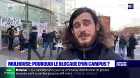 Retraites: l'université de Mulhouse de nouveau bloquée par des étudiants