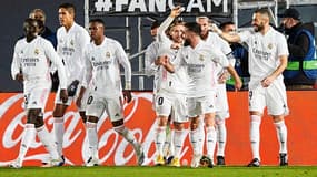 Les joueurs du Real Madrid