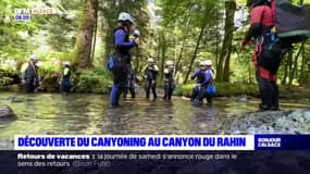 C beau chez nous: à la découverte du canyoning dans le canyon du Rahin 