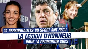 Légion d'honneur : 10 personnalités du monde du sport décorées en 2023