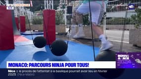 Monaco: un parcours ninja pour les enfants