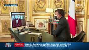École à la maison: Emmanuel Macron a pu constater l’existence de certains problèmes techniques