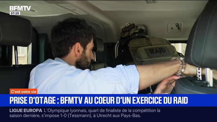 40 ans du Raid: nos journalistes au cœur d'un exercice du Raid