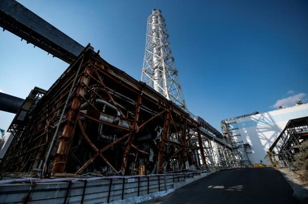 Un bâtiment endommagé d'un des réacteurs de la centrale de Fukushima, le 21 février 2021 au Japon Un bâtiment endommagé d'un des réacteurs de la centrale de Fukushima, le 21 février 2021 au Japon
